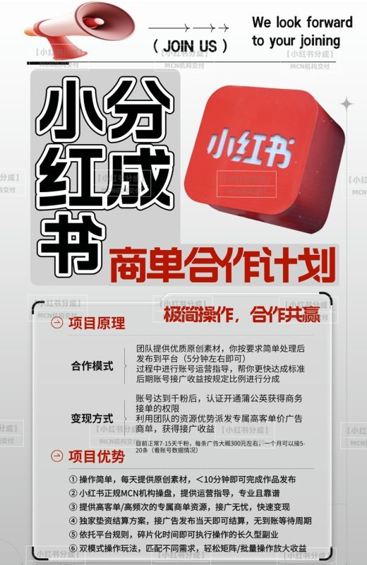图片[12]-【小红书分成】商单合作计划 ，简单操作月入4-5位数 - DeepSeek-DeepSeek