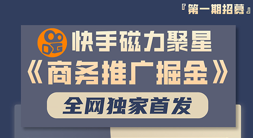 全网独家！快手聚星【商务推广掘金】，后期享被动管道收益 - DeepSeek-DeepSeek